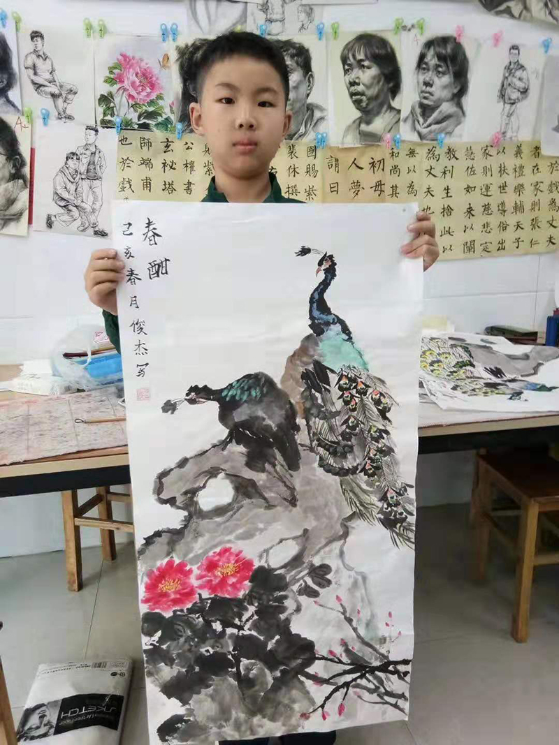 学画画 度暑假 请来枞阳艺彩画室