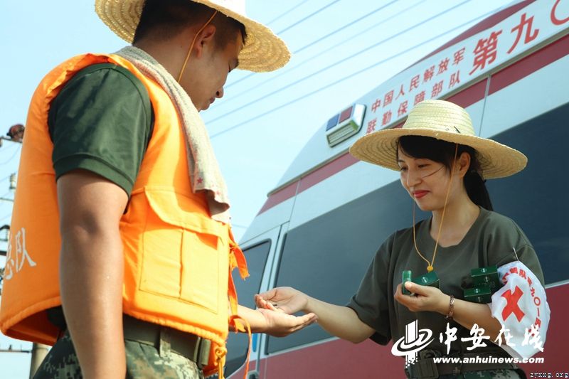 枞阳抗洪官兵的十二时辰