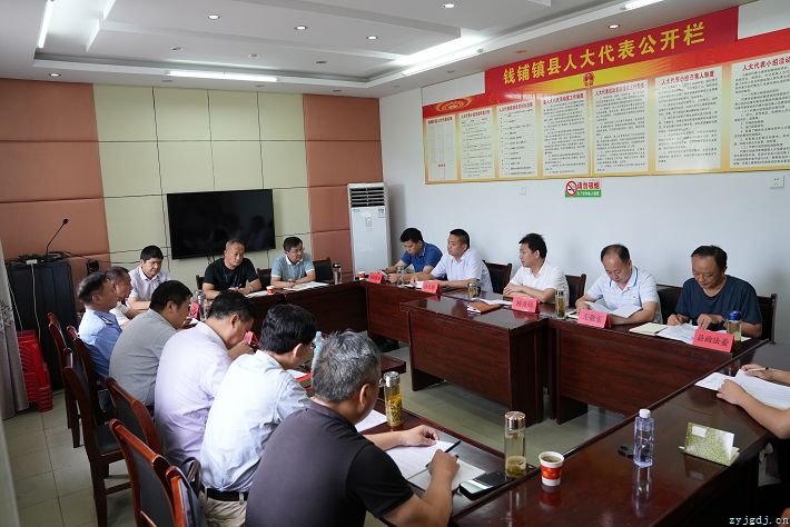 江北港铁路专用线枞阳段项目征迁工作调度会召开